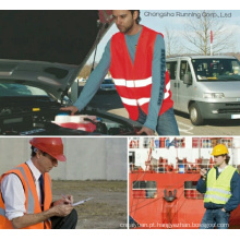 Engineering Reflective Material Safety Vest Wearing